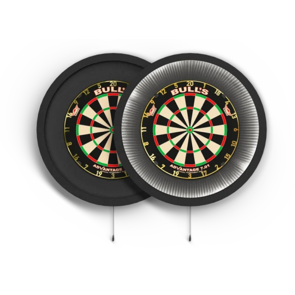 Bull's NL Lumo XL | Dartboardlicht und Surround. Licht an und aus.