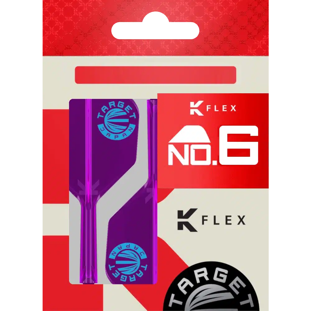 Target Japan K-Flex Purple Limited Small Standard No.6 Flight Shaft System (Verpackung)