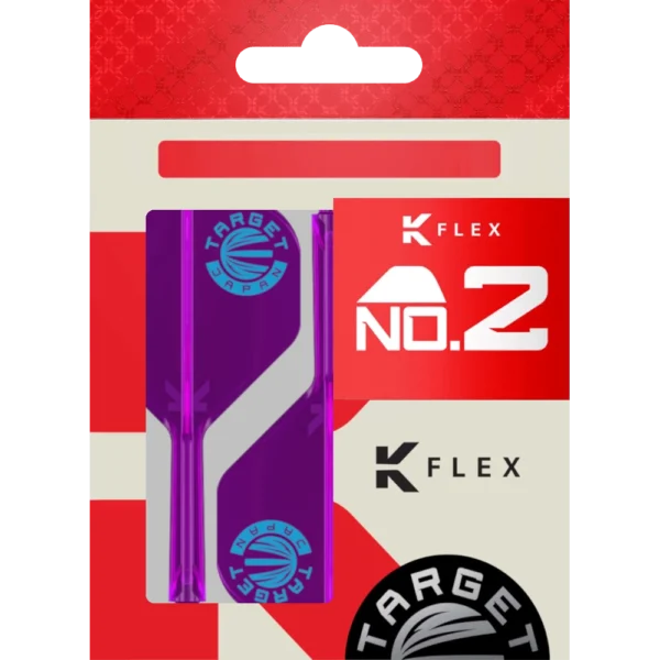 Target Japan K-Flex Purple Limited Standard No.2 Flight Shaft System (Verpackung)