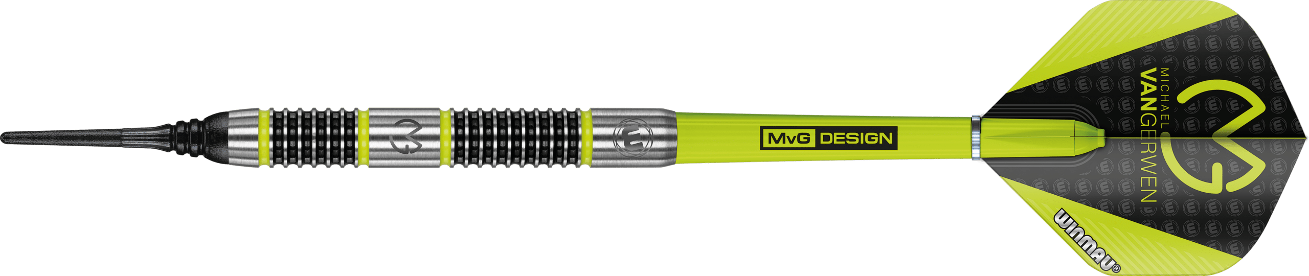 Winmau Michael van Gerwen MVG Dart - Aspire - Soft - Seitenansicht